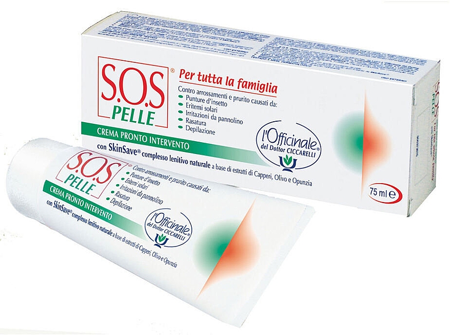 Ratunkowy krem ​​do skóry - Dr. Ciccarelli S.O.S. Pelle Skin Rescue Cream — Zdjęcie N1