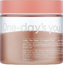 Żelowe płatki kolagenowe do twarzy - One-Days You Help Me Real Collagen Pad — Zdjęcie N1