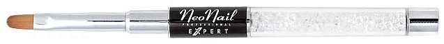 Pędzelek do żelu, owalny, 04 - NeoNail Professional Expert Oval Gel Brush — Zdjęcie N1