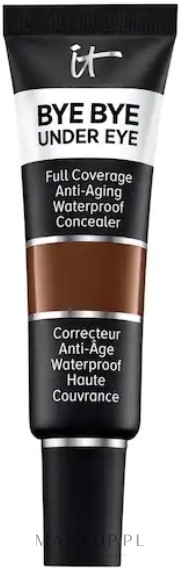 Korektor pod oczy - It Cosmetics Bye Bye Under Eye Full Coverage Anti-Aging Waterproof Concealer — Zdjęcie 44.0 - Deep Natural