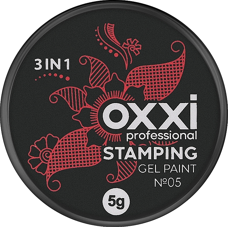 Żel do stylizacji paznokci - Oxxi Professional Gel Paint — Zdjęcie N1