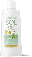 Kup Lotion przeciwsłoneczny z aloesem i kwasem hialuronowym - Bottega Verde Sol Aloe + Hyaluronic Acid Sun Lotion SPF 50