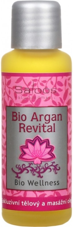 Rewitalizujący olejek arganowy do masażu ciała - Saloos Bio Argan Revital Massage Oil — Zdjęcie N1