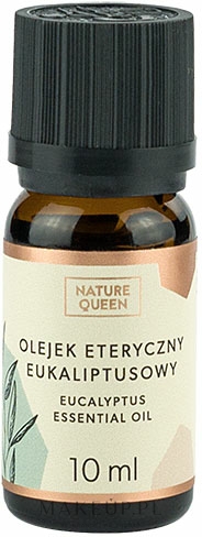 Eukaliptusowy olejek eteryczny - Nature Queen Eucalyptus Essential Oil — Zdjęcie 10 ml