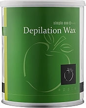 Ciepły wosk do depilacji w słoiczku Green Apple - Simple Use Beauty Depilation Wax — Zdjęcie N1