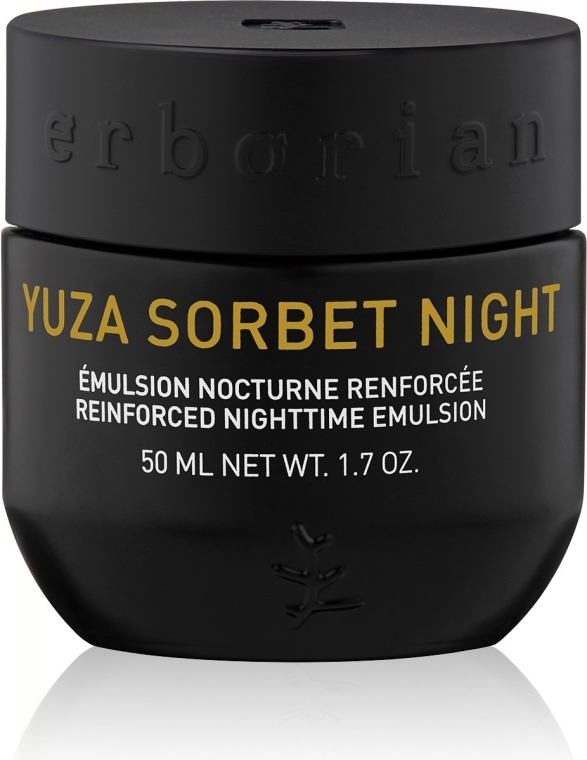 Wzmacniająca emulsja do twarzy na noc - Erborian Yuza Sorbet Night — Zdjęcie N2