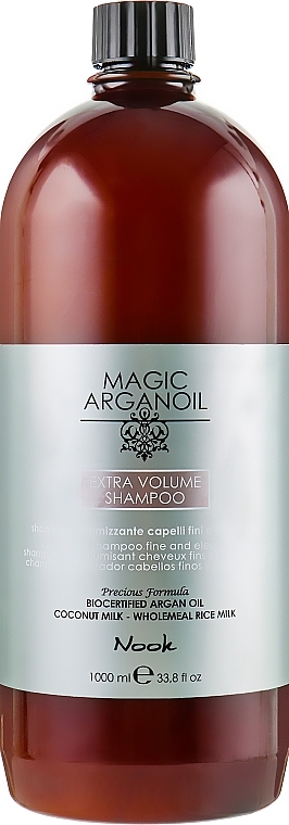 Szampon zwiększający objętość włosów cienkich i osłabionych - Nook Magic Arganoil Extra Volume Shampoo — Zdjęcie N2