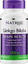 Kup Ginkgo biloba, 120 mg - Natrol Ginkgo Biloba