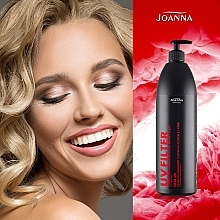 Szampon wiśniowy do włosów farbowanych z filtrem UV - Joanna Professional — Zdjęcie N7