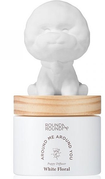 Dyfuzor zapachowy - Round A‘Round Puppy Fluffy Bichon White Floral — Zdjęcie N1