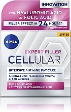 Krem do twarzy na dzień - NIVEA Cellular Expert Filler Anti-Age Day Care SPF30 — Zdjęcie N4