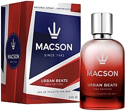 Kup Macson Urban Beats [Red Edition] - Woda toaletowa