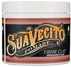 Glinka do stylizacji włosów - Suavecito Firme Clay Pomade — Zdjęcie N1