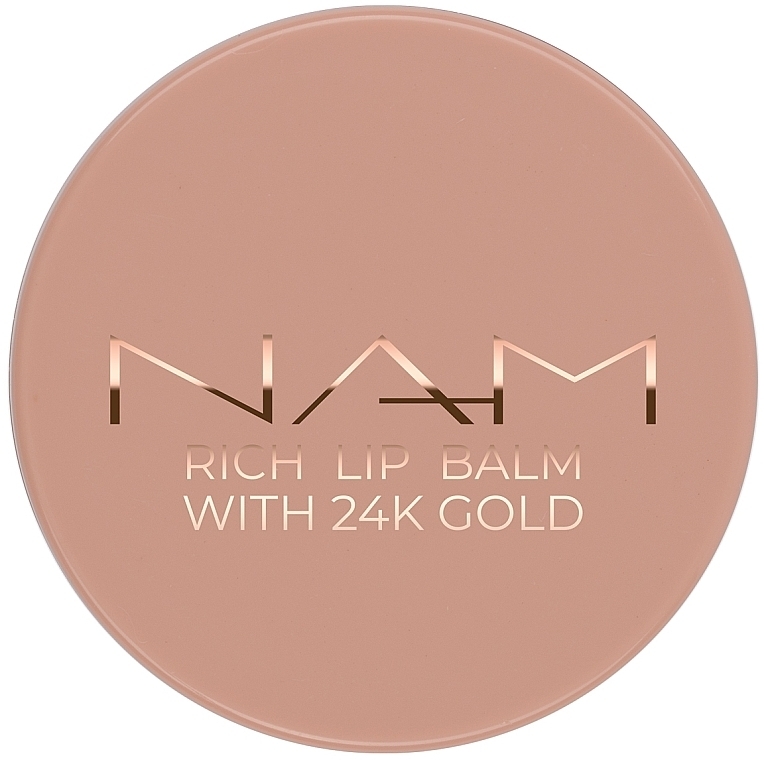 Balsam do ust - NAM Rich Lip Balm With 24k Gold — Zdjęcie N2