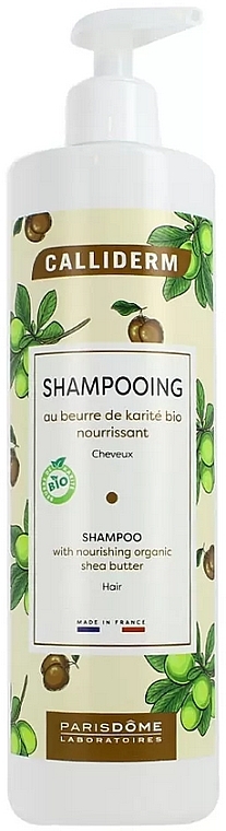 Szampon do włosów z masłem shea - Calliderm Shea Butter Shampoo — Zdjęcie N1