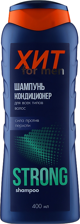 Szampon-odżywka dla mężczyzn do wszystkich rodzajów włosów - Aromat