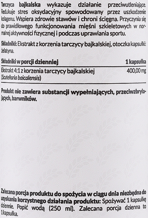 Suplement diety Tarczyca bajkalska, 400 mg - PharmoVit  — Zdjęcie N2