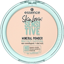 Puder mineralny - Essence Skin Lovin' Sensitive Mineral Powder — Zdjęcie N1