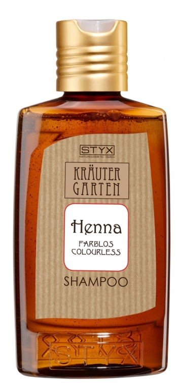 Bezbarwny szampon do włosów Henna - Styx Naturcosmetic Shampoo