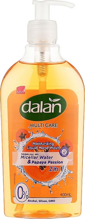 Mydło w płynie Woda micelarna i papaja - Dalan Multi Care Micellar Water & Papaya Passion — Zdjęcie N1