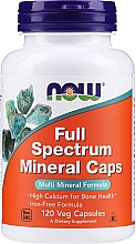 Minerały w kapsułkach - Now Foods Full Spectrum Minerals Iron-Free  — Zdjęcie N1