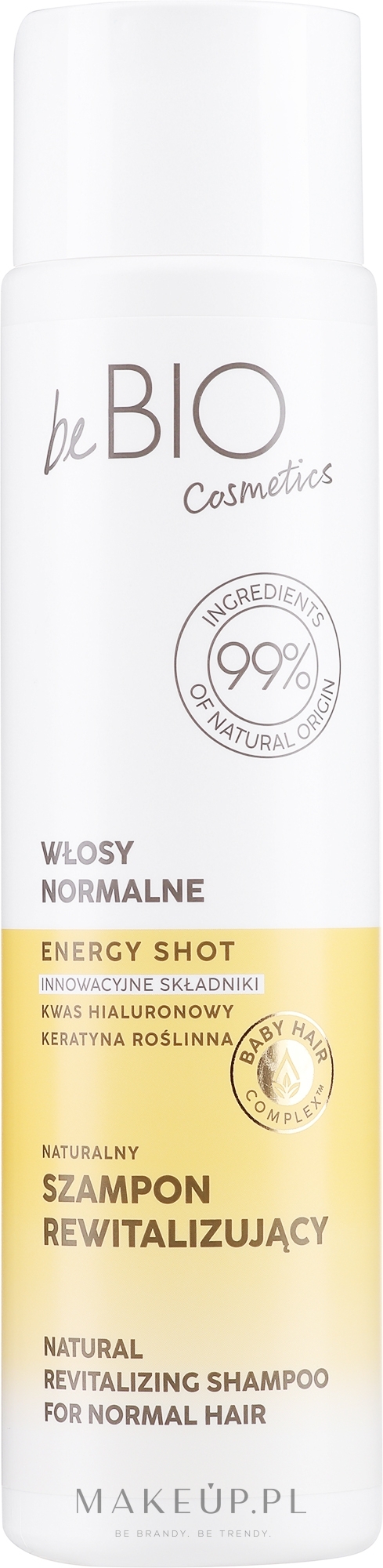 Szampon do włosów dodający objętości - BeBio Natural Shampoo for Normal Hair — Zdjęcie 300 ml