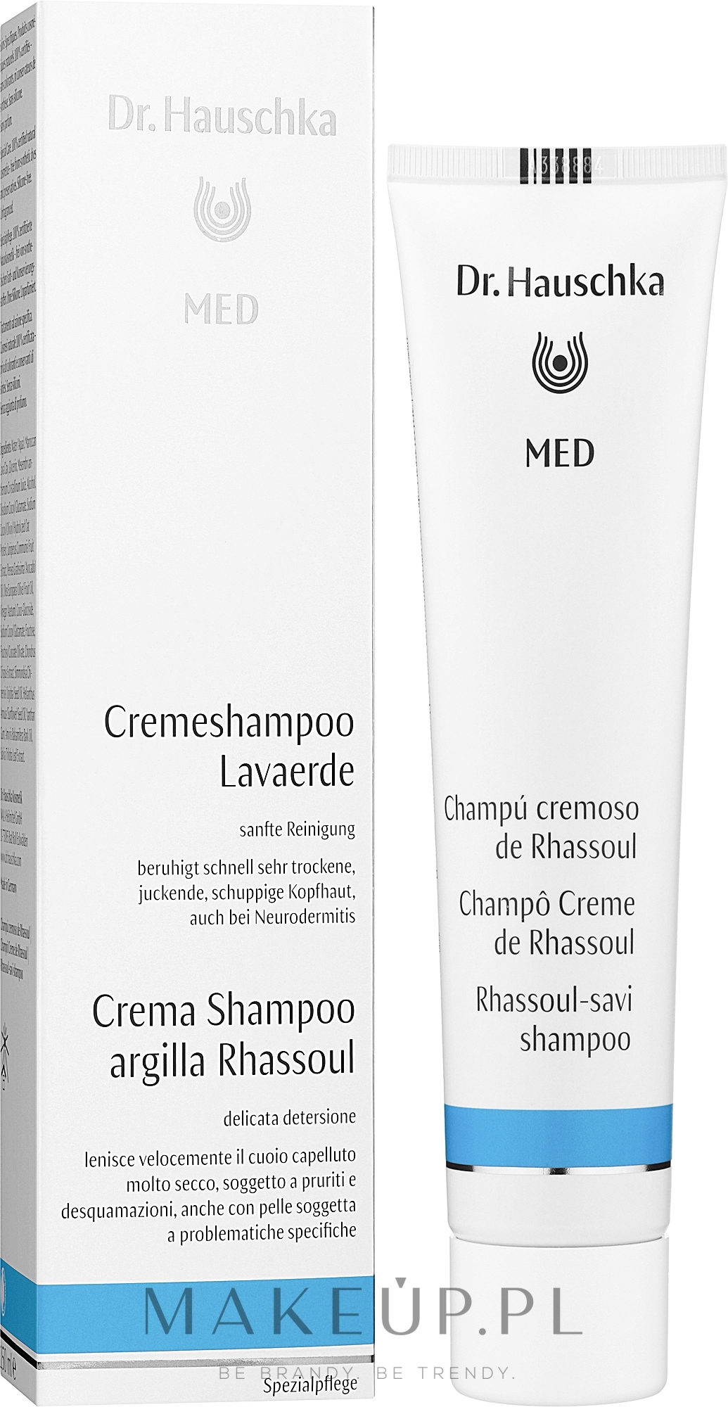 Kremowy szampon do włosów - Dr.Hauschka Med Shampooing-Cream  — Zdjęcie 150 ml