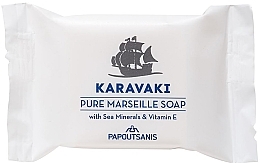 Mydło z minerałami morskimi i witaminą E - Karavaki Pure Marseille Soap With Sea Minerals & Vitamin E — Zdjęcie N1