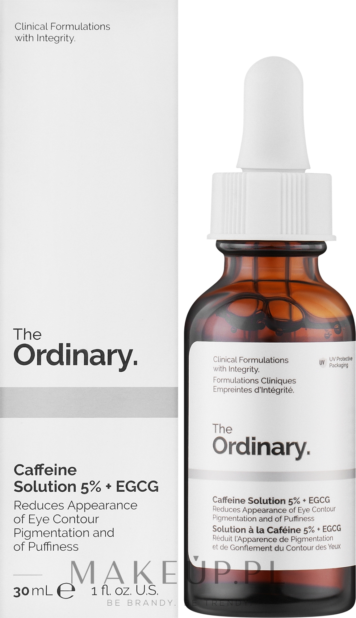 Liftingujące serum pod oczy - The Ordinary Caffeine Solution 5% + EGCG — Zdjęcie 30 ml