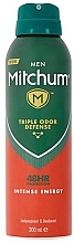 Dezodorant w sprayu dla mężczyzn - Mitchum Men Intense Energy 48hr Anti-Perspirant — Zdjęcie N1