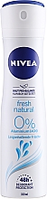Dezodorant - NIVEA Fresh Natural Deodorant Spray — Zdjęcie N1