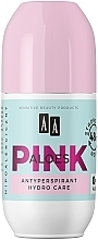 Dezodorant-antyperspirant - AA Aloes Pink Hydro Care Roll-On Antyperspirant — Zdjęcie N2