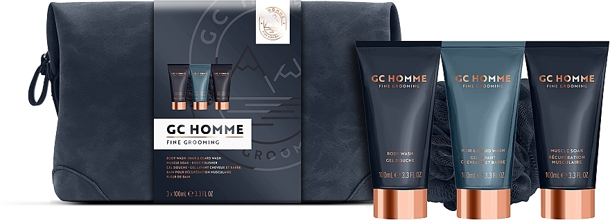 Zestaw, 5 produktów - Grace Cole CG Homme Fine Grooming Groom & Go — Zdjęcie N1