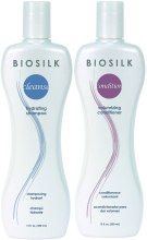 Kup Zestaw - BioSilk Hydrating Set (sh/350ml + cond/350ml)