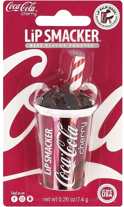 Balsam do ust - Lip Smacker Lip Balm Coca Cola Cherry  — Zdjęcie N1