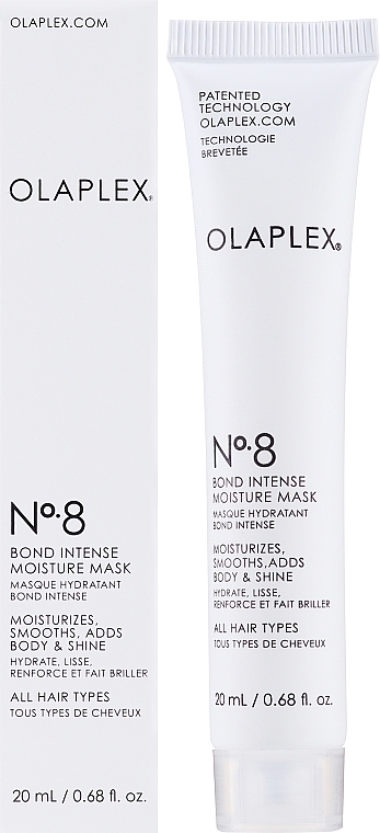 PREZENT! Intensywnie nawilżająca maska odbudowująca strukturę włosów - Olaplex №8 Bond Intense Moisture Mask — Zdjęcie N1