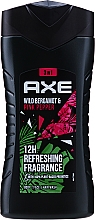 Odprężający żel pod prysznic dla mężczyzn z ekstraktem z aloesu - Axe Wild Fresh Bergamot & Pink Pepper Shower Gel — Zdjęcie N1