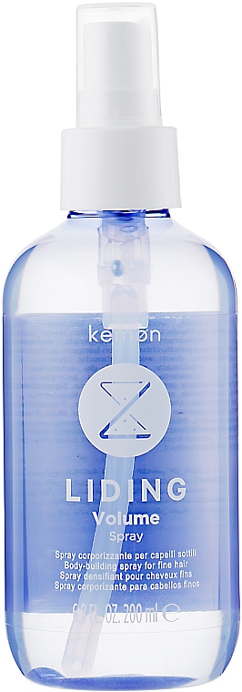 Spray zwiększający objętość włosów - Kemon Liding Volume Spray — Zdjęcie N1