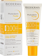 Fluid z filtrem do twarzy - Bioderma Photoderm Fluide Max SPF100+ — Zdjęcie N2
