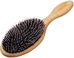 Szczotka do włosów, owalna - Comair Bamboo Line Hair Dryer Brush Oval Large — Zdjęcie N1