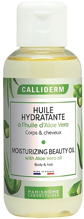 Olejek do ciała i włosów - Calliderm Huile Hydratante Aloe Vera — Zdjęcie N1