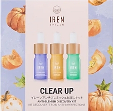 Kup Zestaw - Iren Shizen Clear Up Anti-Blemish Discovery Kit (serum/3*5ml)