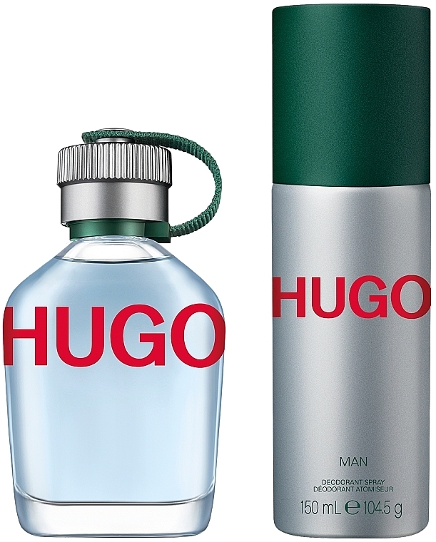 HUGO Man - Zestaw (edt/75ml + deo/150ml) — Zdjęcie N1