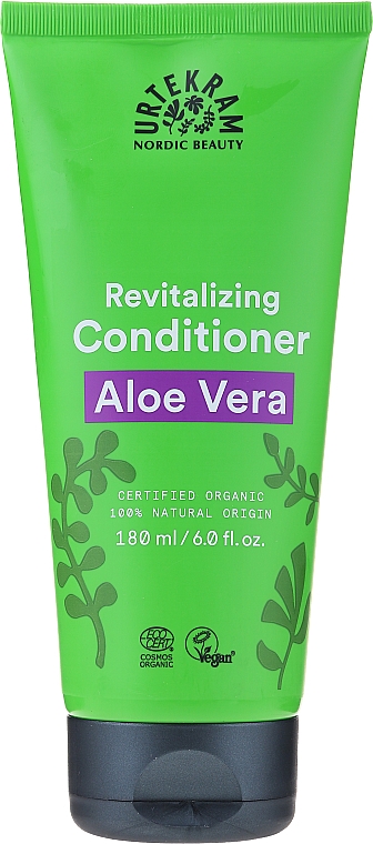 Organiczna odżywka regenerująca do włosów Aloes - Urtekram Organic Aloe Vera Conditioner — Zdjęcie N1