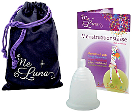 Kup Kubeczek menstruacyjny, rozmiar L, przezroczysty - MeLuna Classic Menstrual Cup 