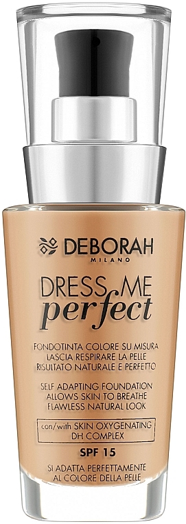 Podkład do twarzy - Deborah Dress Me Perfect Foundation SPF 15