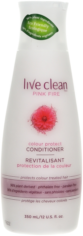 Odżywka chroniąca kolor włosów - Live Clean Pink Fire Moisturizing Conditioner