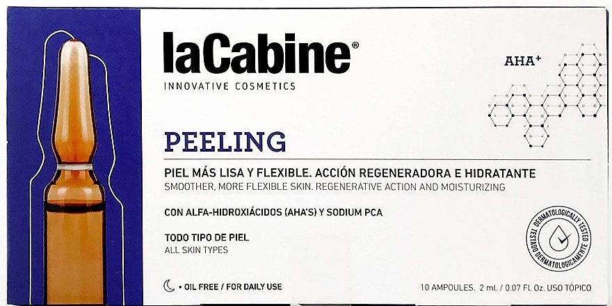 Ampułki do twarzy - La Cabine Peeling Ampoules — Zdjęcie N2