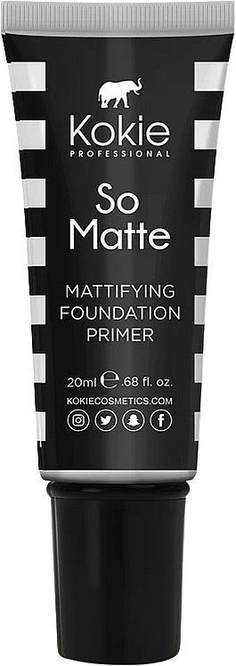 Podkład do twarzy - Kokie Professional So Matte Foundation Primer Translucent — Zdjęcie N1