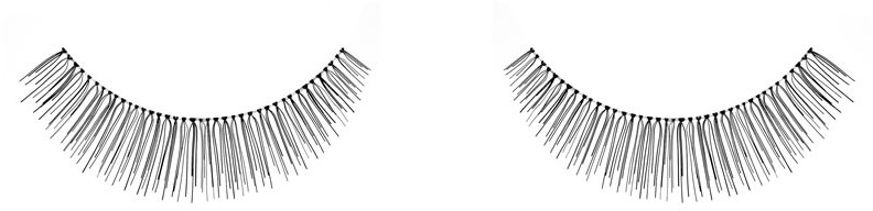 Zestaw sztucznych rzęs na pasku - Ardell Natural Eye Lashes Black 6 Pack 109 — Zdjęcie N1